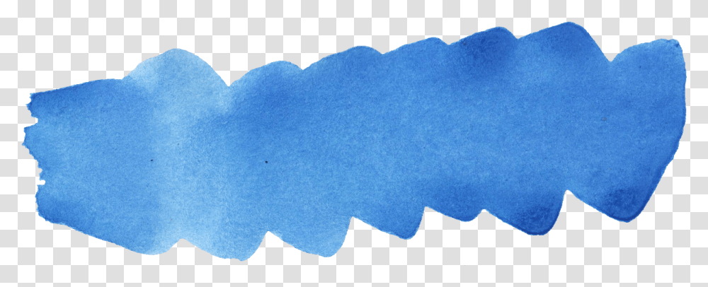 Blue Watercolor Brush Stroke Background Watercolor Brush, Rock, Foam Transparent Png