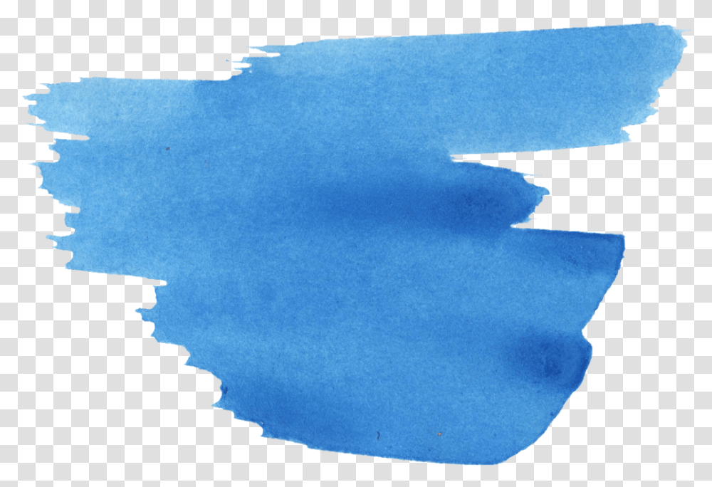 Blue Watercolor Brush Stroke Watercolor Brush Stroke, Silhouette, Airplane, Aircraft, Vehicle Transparent Png