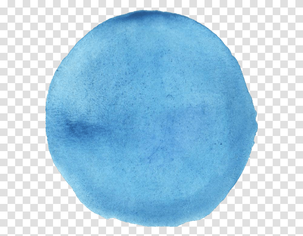 Blue Watercolor Circle Circle, Sphere, Outdoors, Moon, Outer Space Transparent Png