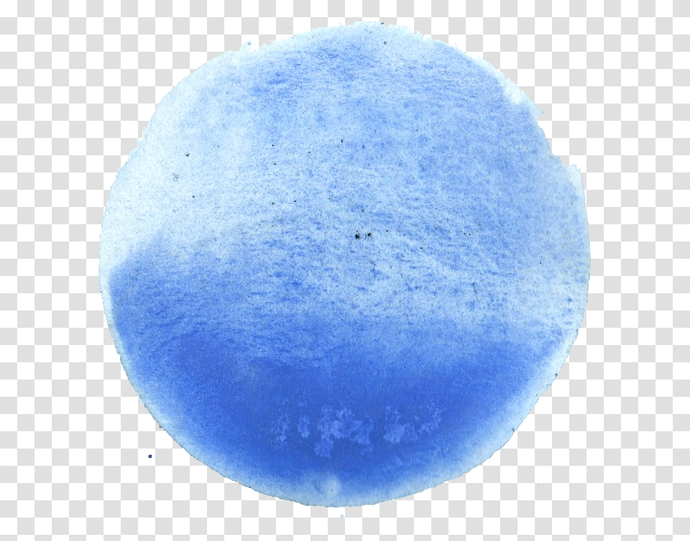 Blue Watercolor Circle, Moon, Outer Space, Night, Astronomy Transparent Png