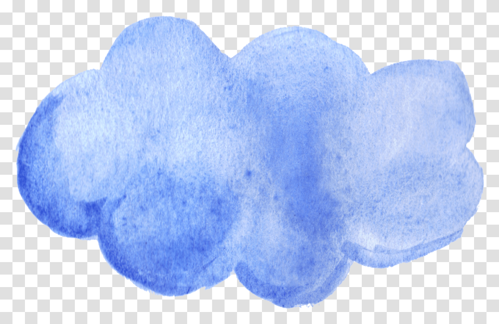 Blue Watercolor Clouds Onlygfxcom Clounds, Sweater, Clothing, Apparel, Heart Transparent Png
