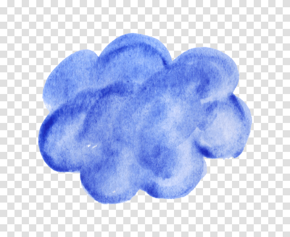 Blue Watercolor Clouds Onlygfxcom Watercolor Painting, Glove, Clothing, Apparel Transparent Png