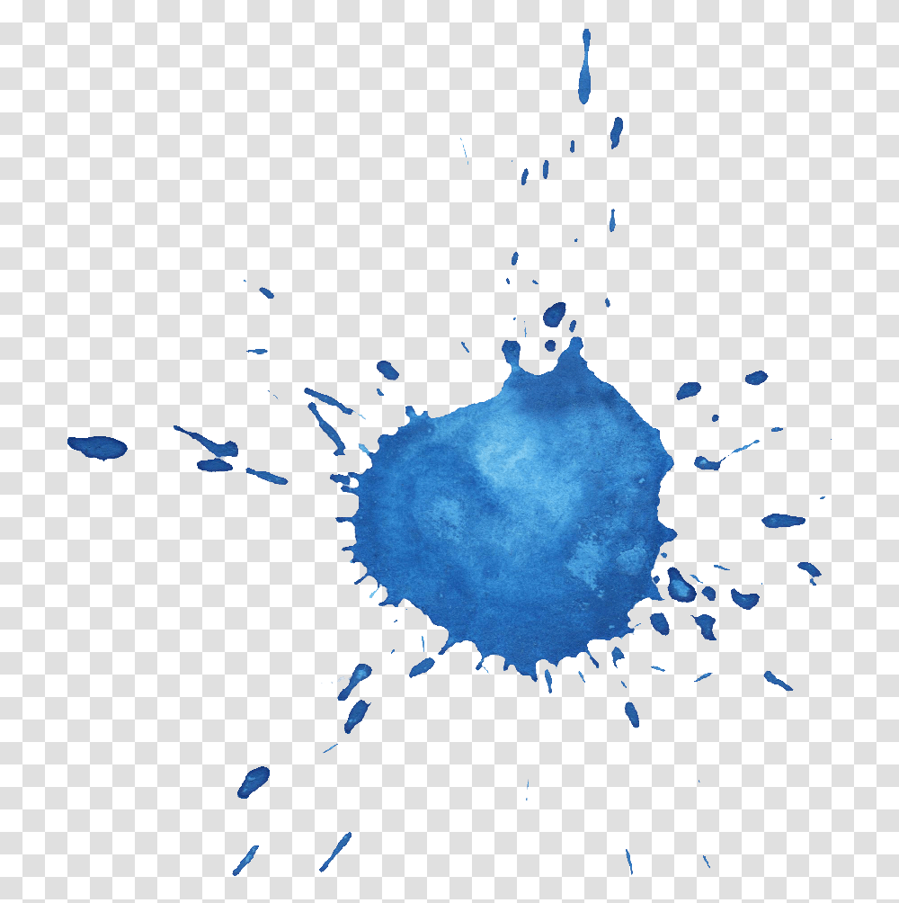Blue Watercolor Drop Splash Onlygfxcom Blue Ink Drop, Outdoors, Astronomy, Outer Space, Universe Transparent Png