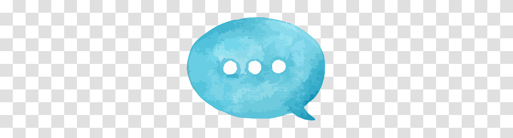 Blue Watercolor Speech Bubble, Sphere, Outdoors, Jacuzzi, Tub Transparent Png