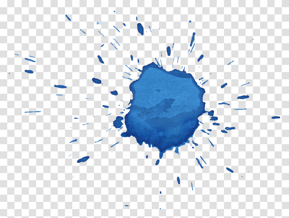 Blue Watercolor Splash, Outdoors, Nature, Astronomy, Outer Space Transparent Png