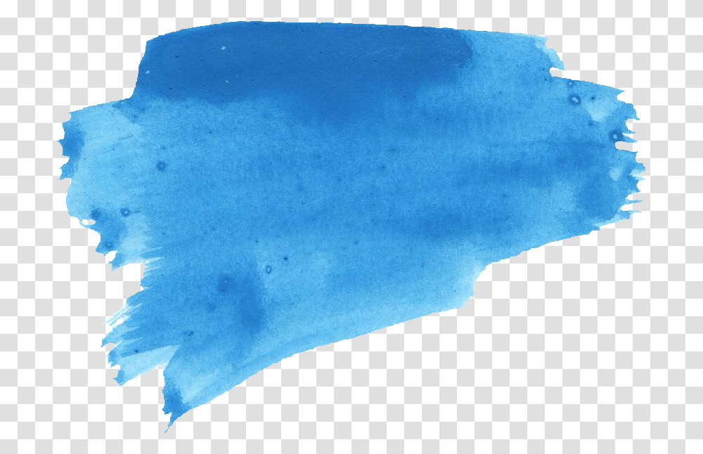 Blue Watercolor Vector, Ice, Outdoors, Nature, Sea Life Transparent Png