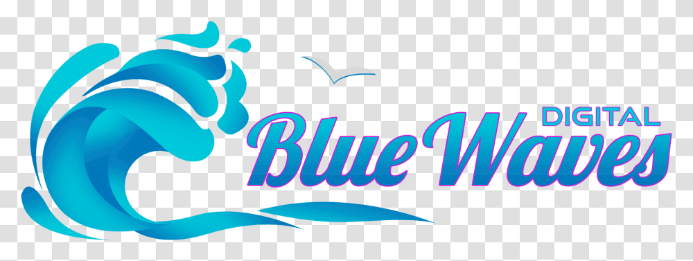 Blue Waves, Alphabet, Logo Transparent Png