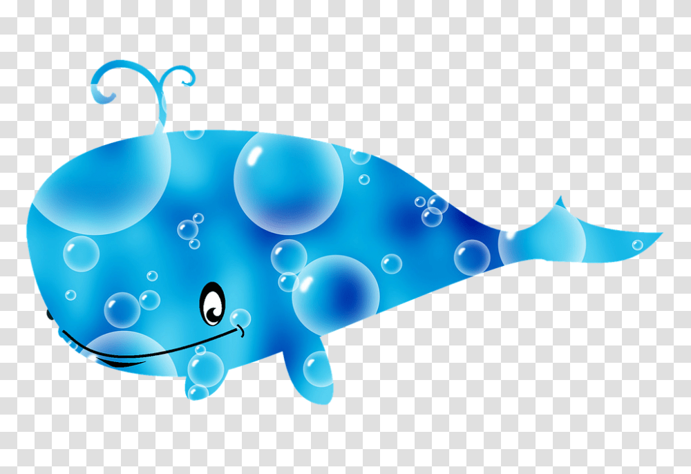 Blue Whale Clipart Ballena, Water, Outdoors, Nature, Animal Transparent Png