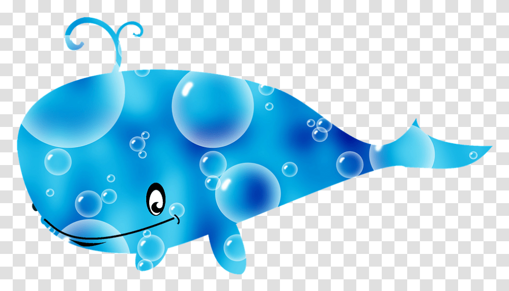 Blue Whale Design Icon Nature Animal Cartoon Bubble Background, Sphere, Network, Pac Man Transparent Png