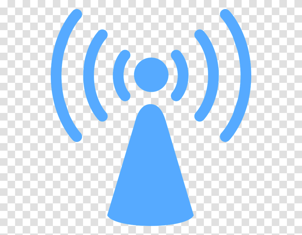 Blue Wifi Icon, Logo, Trademark Transparent Png