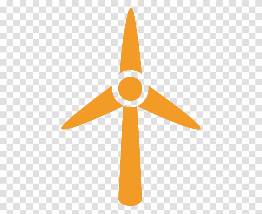 Blue Wind Turbine Icon, Cross, Axe, Tool Transparent Png