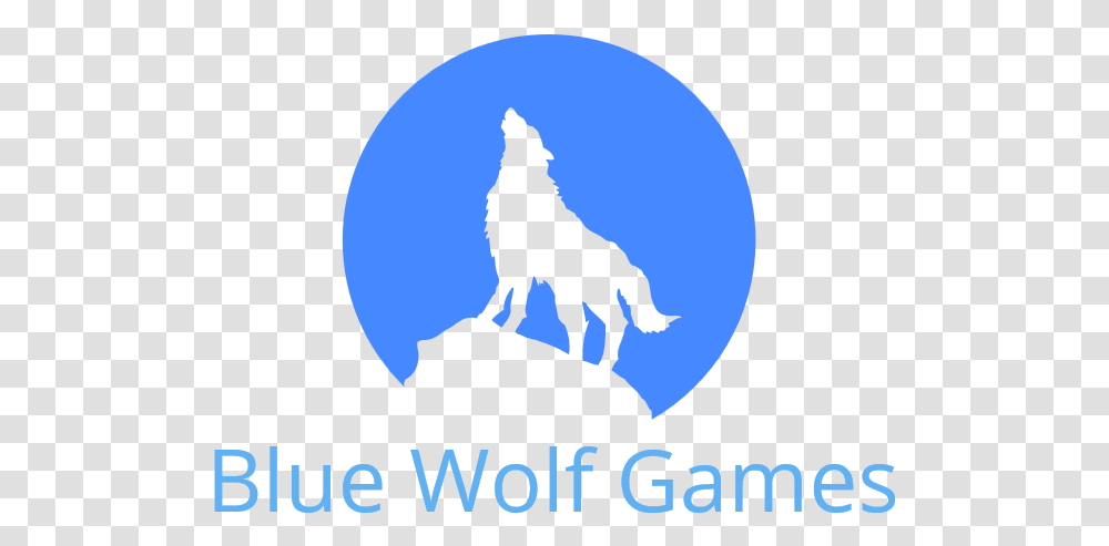 Blue Wolf Games Wolf Logo, Dog, Pet, Canine, Animal Transparent Png