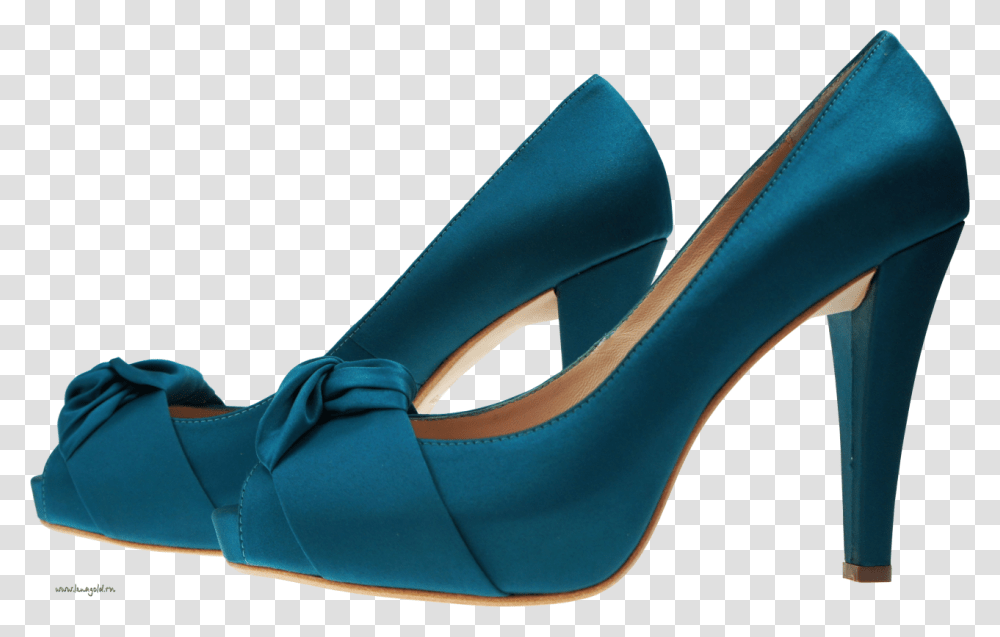 Blue Women Shoe Image Ladies Shoes, Apparel, Footwear, Sandal Transparent Png
