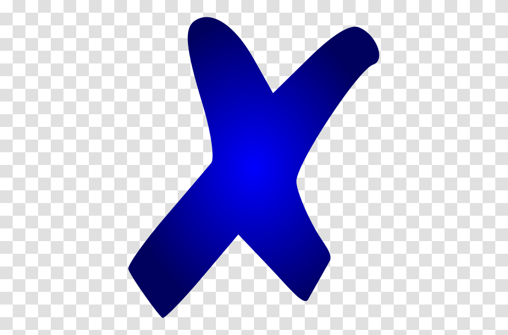 Blue X, Star Symbol, Axe Transparent Png