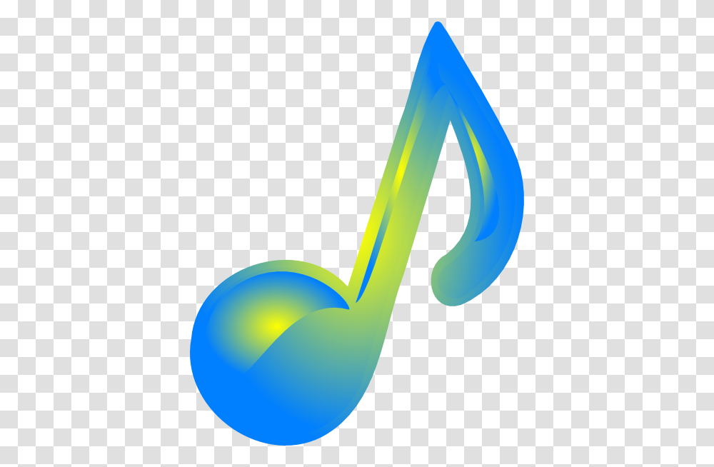 Blue Yellow Music Note Clip Art, Logo Transparent Png