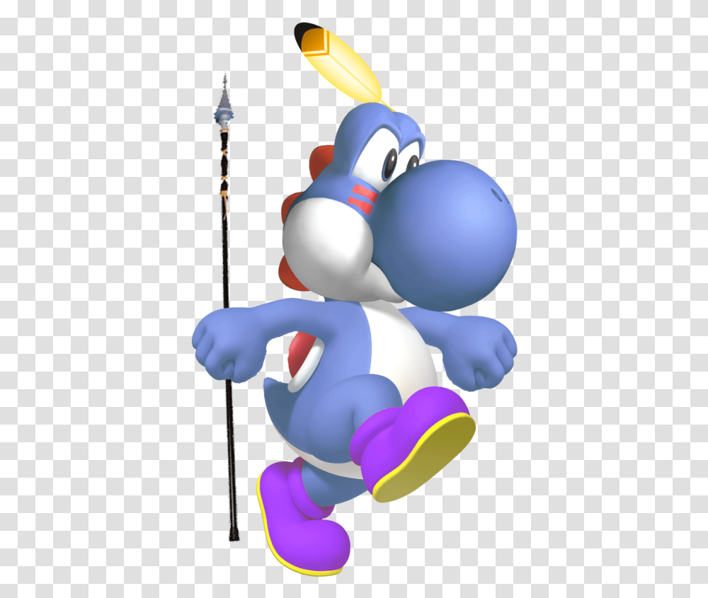 Blue Yoshi Freetoedit Mario Yoshi With A Gun, Bowling, Outdoors, Toy, Sport Transparent Png