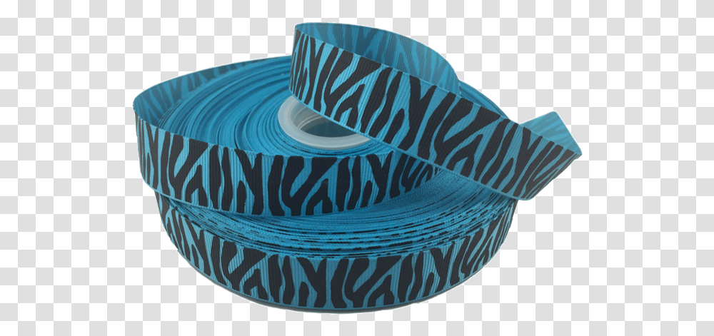 Blue Zebra Grosgrain Ribbon 78 Tiger Striped Rqc Supply Couch, Rug, Paper Transparent Png