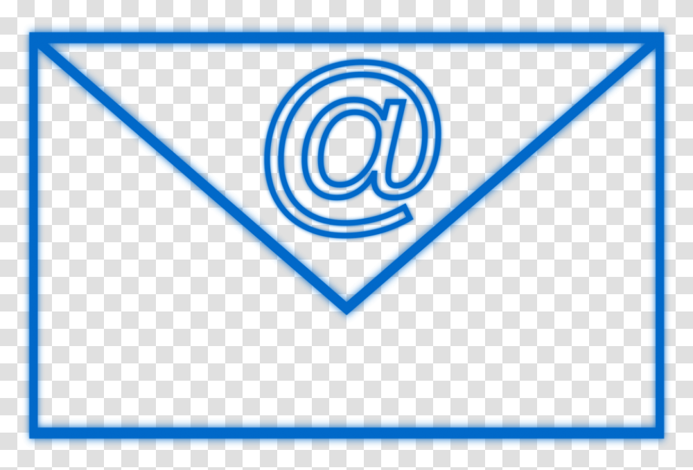 Blueanglesymmetry E Mail Clip Art, Logo, Trademark, Triangle Transparent Png