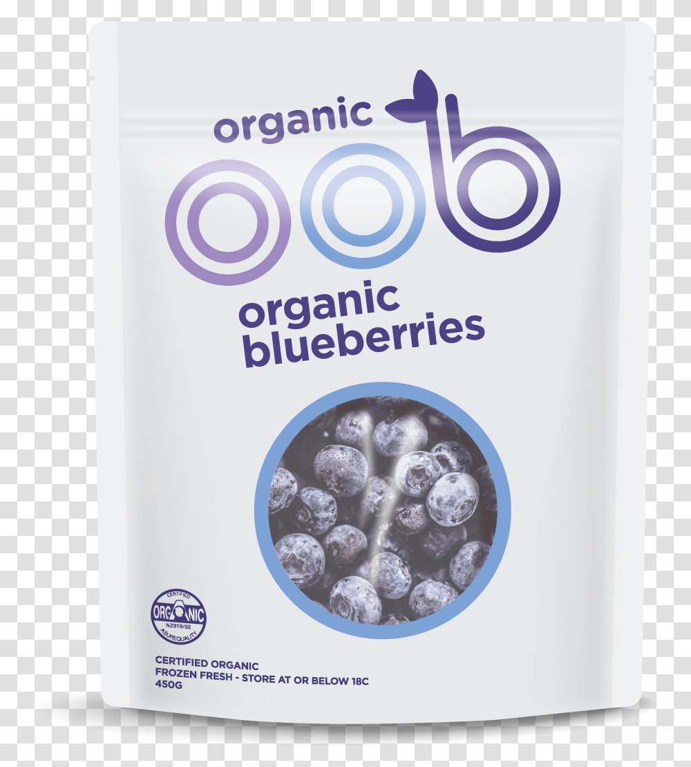 Blueberries Oob Organic Oob Organic Mixed Berries, Food, Syrup, Seasoning Transparent Png