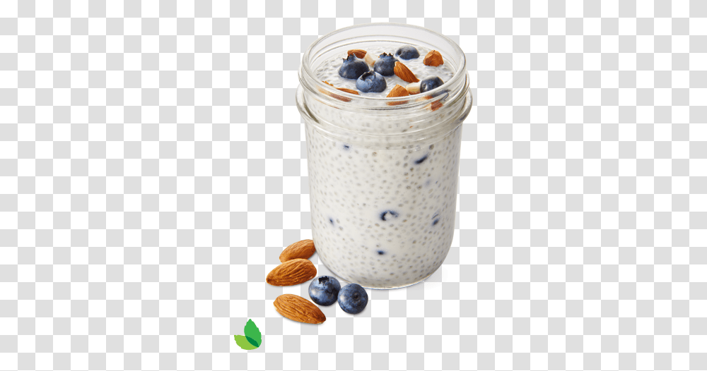 Blueberry Almond Chia Pudding Recipe Chia Seed Pudding, Plant, Food, Nut, Vegetable Transparent Png