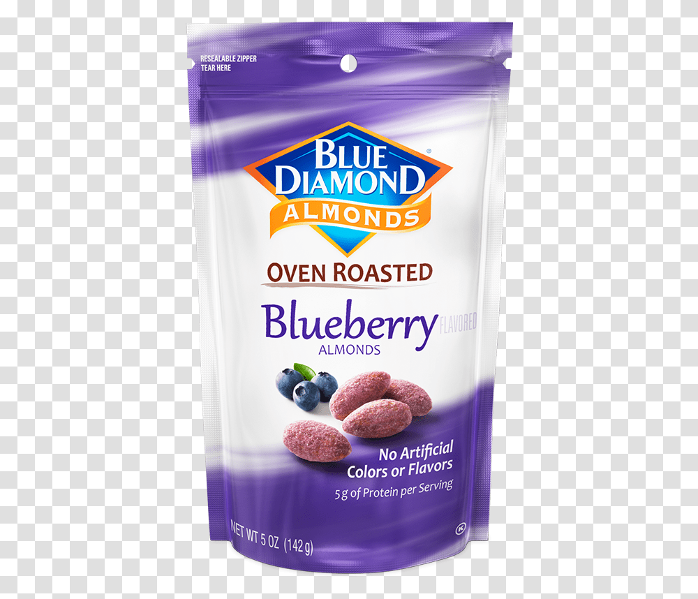 Blueberry Almonds Oven Roasted Blue Diamond Blue Diamond Blueberry Almonds, Plant, Fruit, Food, Bottle Transparent Png
