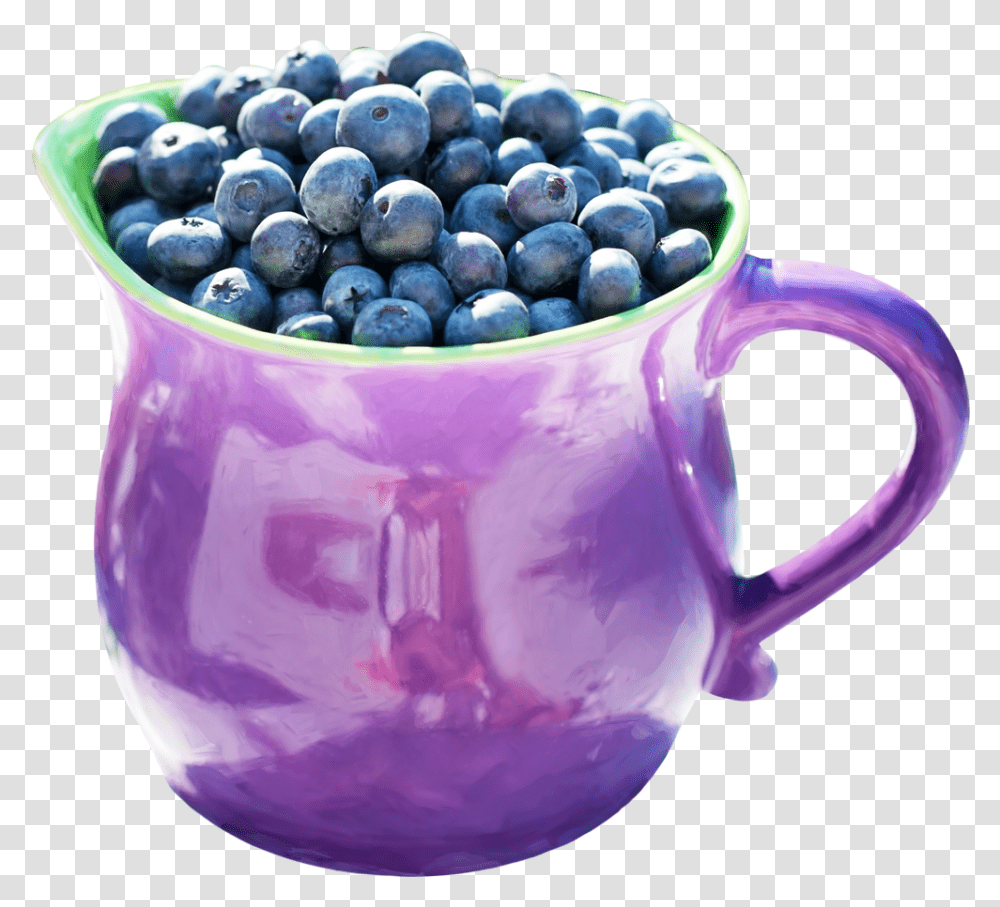 Blueberry Background Blueberry, Fruit, Plant, Food, Cup Transparent Png