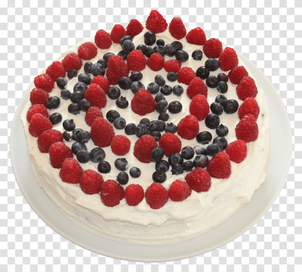 Blueberry Birthday Cake Image Pavlova, Dessert, Food, Plant, Fruit Transparent Png