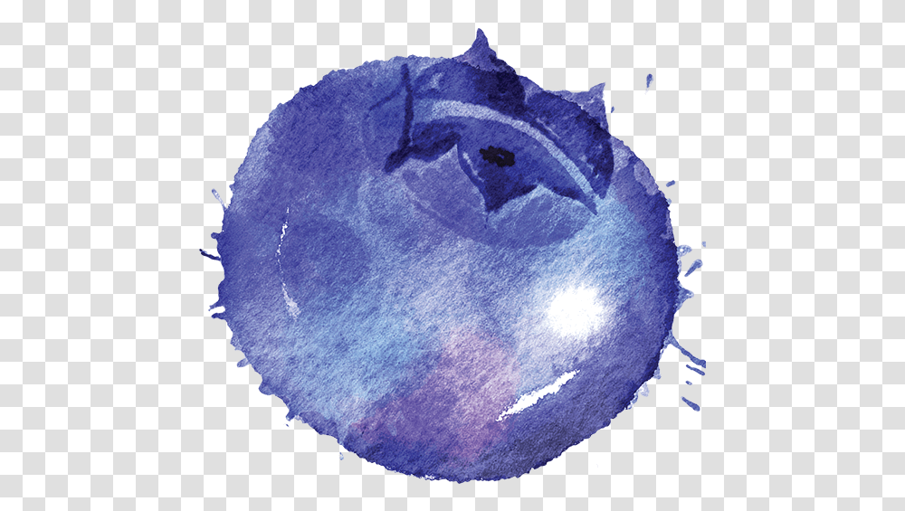 Blueberry Circle, Sphere, Crystal, Plant, Sea Life Transparent Png
