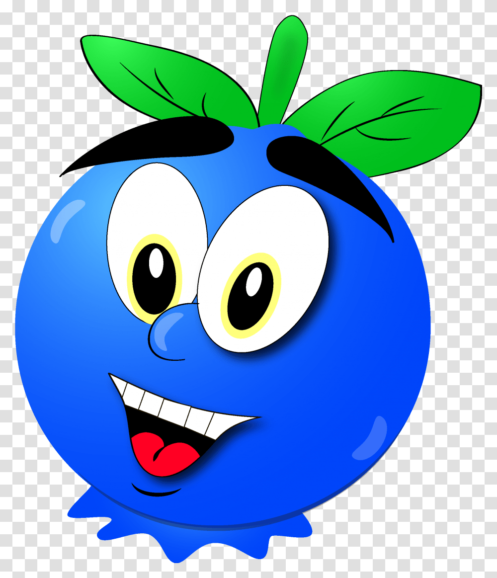 Blueberry Clipart Blue Fruit Cartoon, Angry Birds Transparent Png