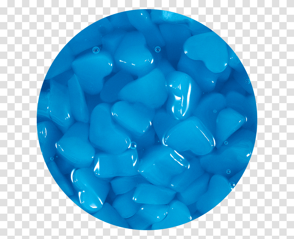 Blueberry Flavor Jelly With Heart Shape Solid, Sweets, Food, Confectionery, Balloon Transparent Png