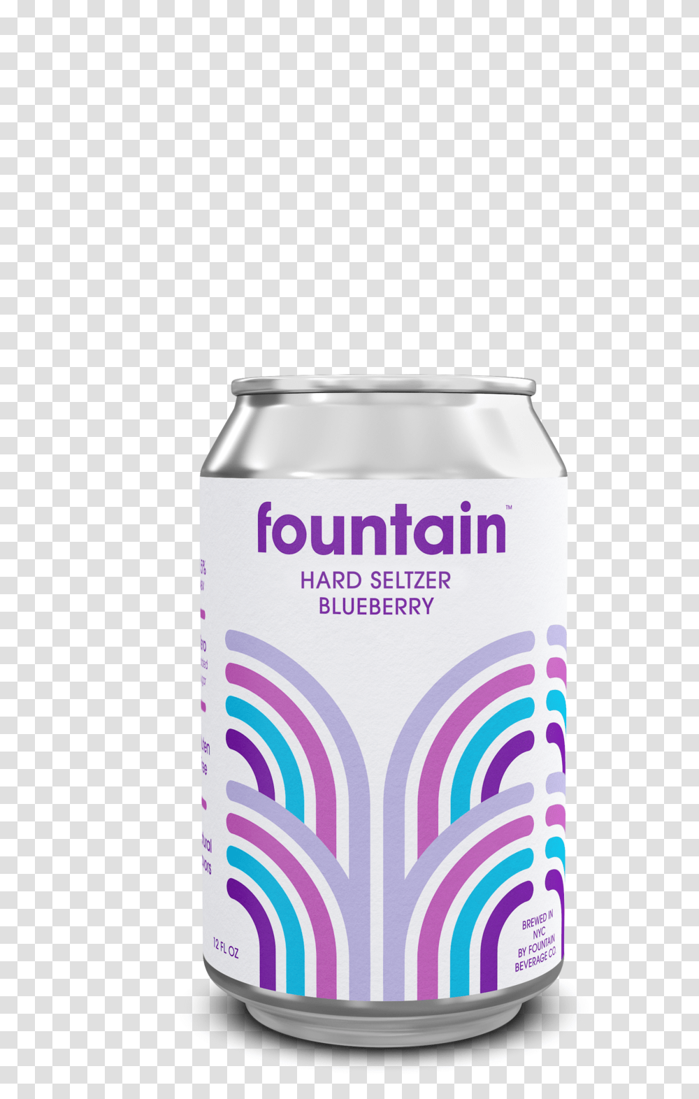 Blueberry Hard Seltzer Fountain Hard Seltzer, Milk, Beverage, Drink, Tin Transparent Png