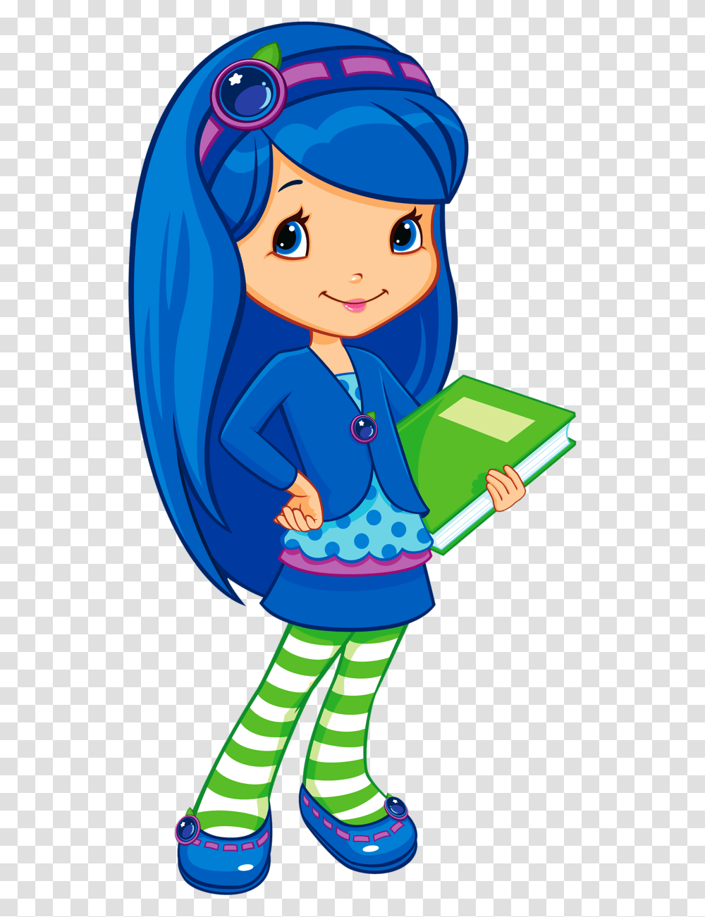 Blueberry Muffin Blueberry Strawberry Shortcake Characters, Person, Human, Female, Girl Transparent Png