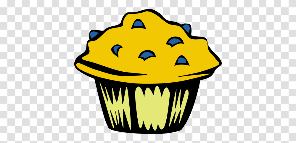 Blueberry Muffin Vector Clip Art, Cupcake, Cream, Dessert, Food Transparent Png