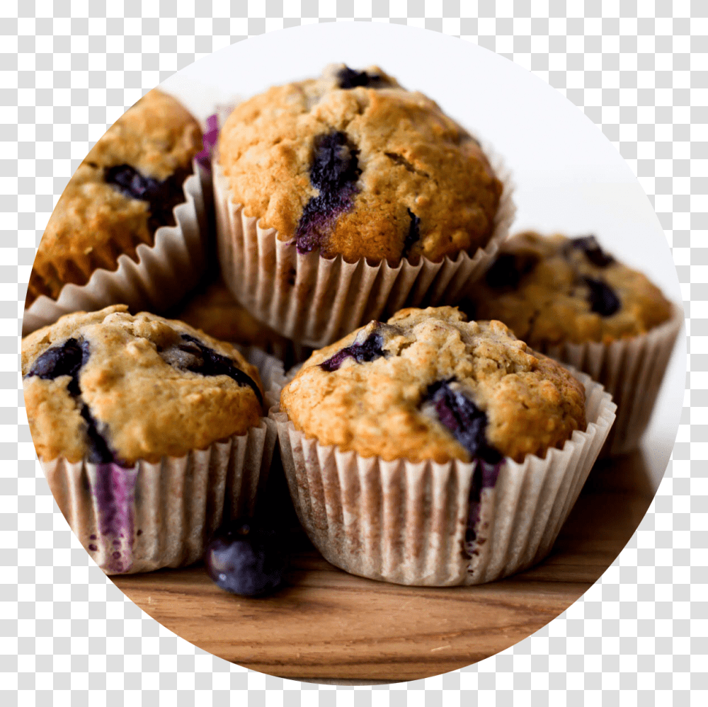 Blueberrymuffin Blueberry Muffin Cupcake Remixthis Oat Muffins, Dessert, Food, Plant, Fruit Transparent Png