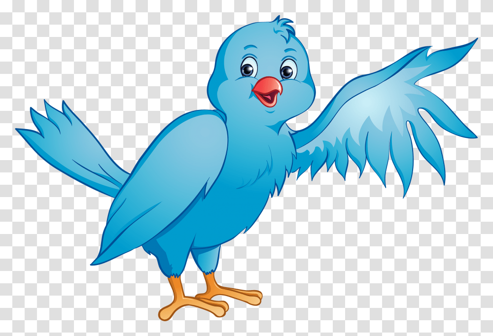 Bluebird Clipart Parrot Clip Art Bird, Animal, Shark, Sea Life, Fish Transparent Png
