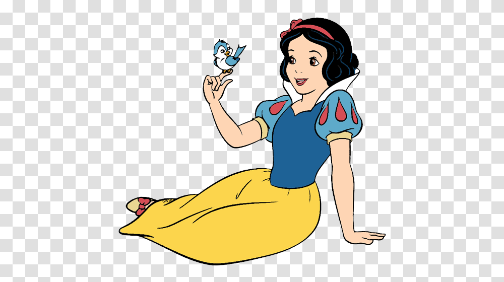 Bluebird Clipart Snow White, Person, Female, Girl, Blonde Transparent Png