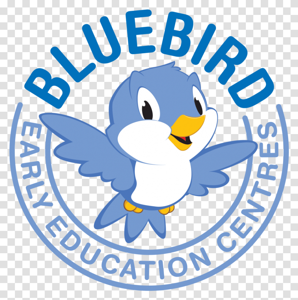 Bluebird Cmyk Bluebird Early Education Centre, Animal, Logo, Trademark Transparent Png
