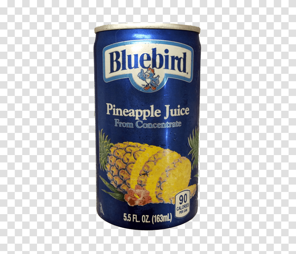 Bluebird Pineapple Juice Pineapple, Tin, Can, Beer, Alcohol Transparent Png