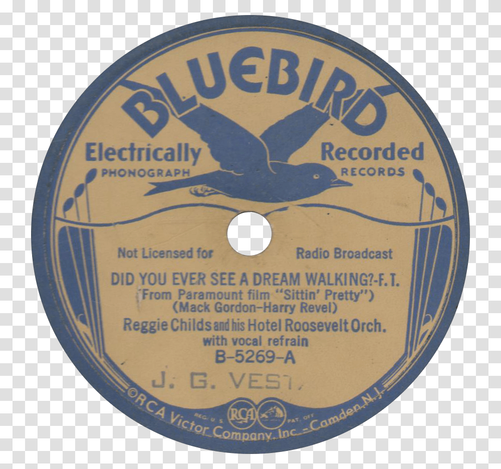 Bluebird Records, Disk, Dvd, Label Transparent Png