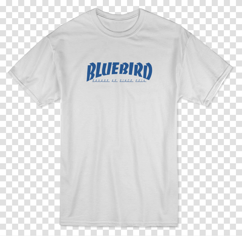 Bluebird Thrasher Shirt, Clothing, Apparel, T-Shirt, Sleeve Transparent Png