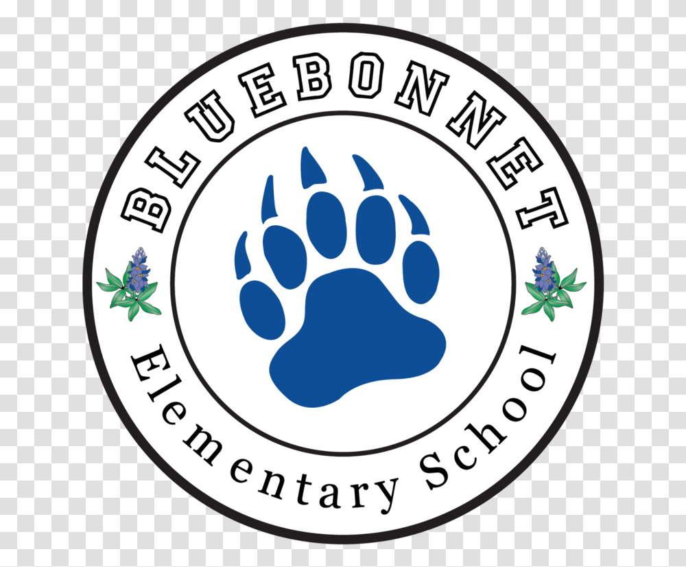 Bluebonnet Elementary School, Label, Logo Transparent Png