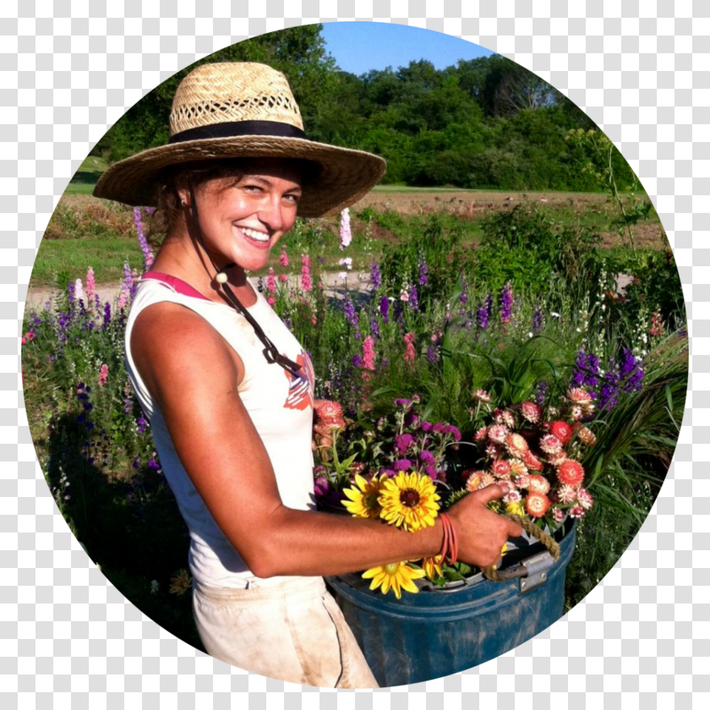 Bluebonnet, Hat, Person, Plant Transparent Png