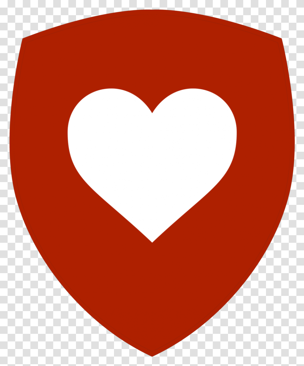 Bluecoats Safety Shield Heart, Pillow, Cushion, Label Transparent Png