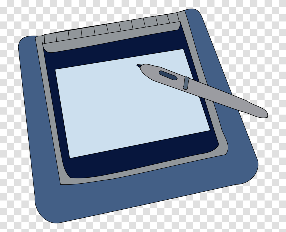 Bluecomputer Iconangle Graphic Tablet Clipart, Electronics, Cushion, Tablet Computer, Mailbox Transparent Png