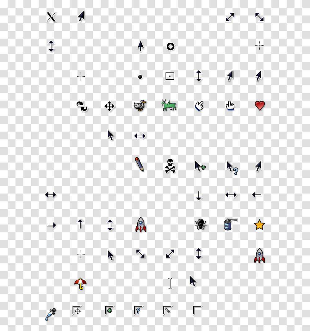 Bluecurve Cursors, Number, Alphabet Transparent Png