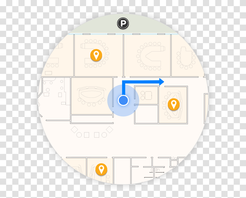 Bluedot Gps Like Experience Pound Full Size Download Circle, Diagram, Floor Plan, Plot, Disk Transparent Png