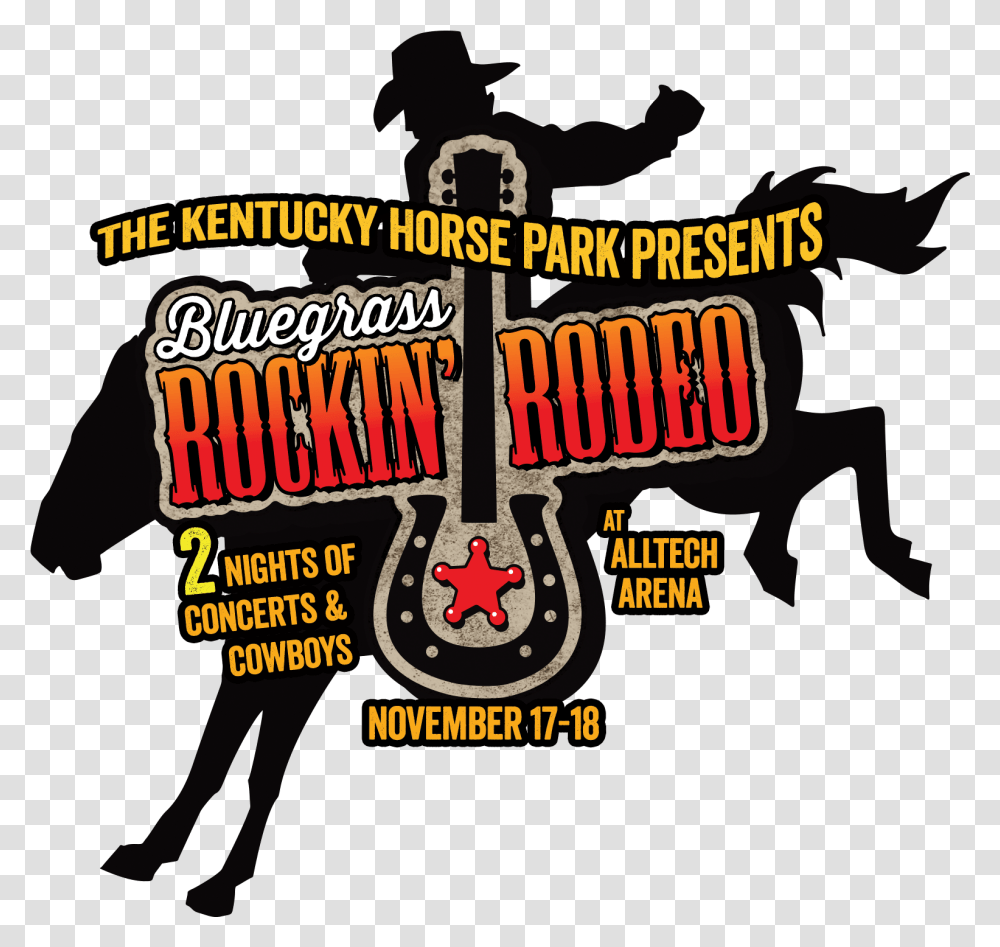 Bluegrass Rockin Rodeo Ky Horse Park, Poster, Advertisement, Flyer, Paper Transparent Png