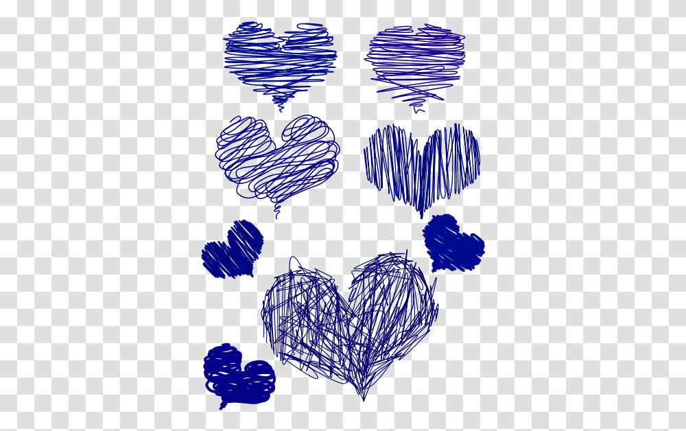 Blueheartlove Clipart Royalty Free Svg Hand Drawn Blue Heart, Text, Symbol Transparent Png