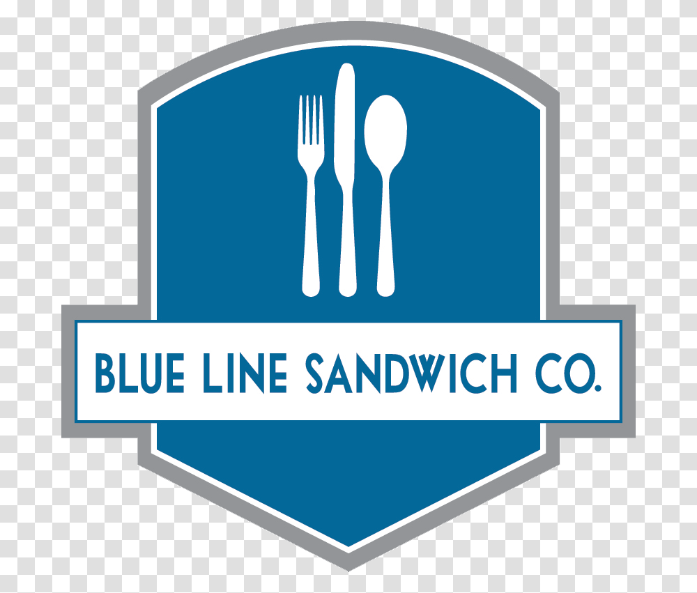 Bluelinecafe Logo 11 Knife, Fork, Cutlery Transparent Png