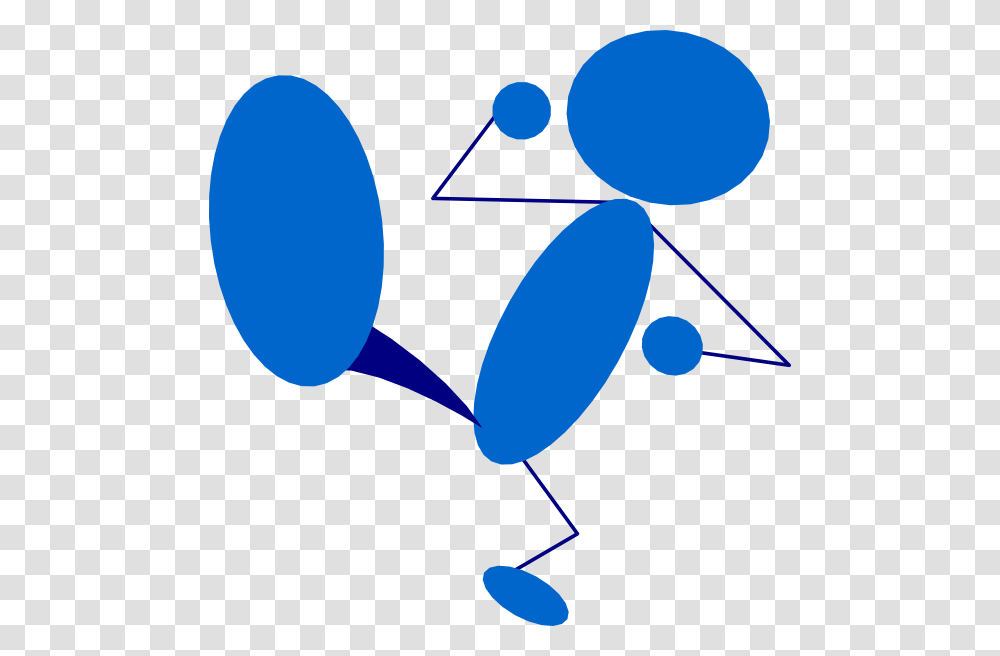 Blueman Kicking Clip Art, Balloon, Triangle, Silhouette Transparent Png